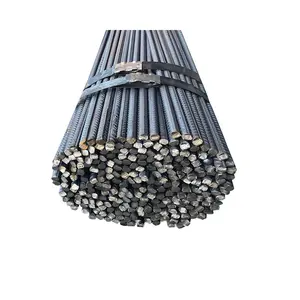 Batang besi baja cacat 10mm tmt batang baja rebar baja cacat tarik tinggi sd390/sd490/sd295 batang baja cacat