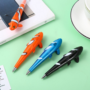 Stylo à bille en forme de <span class=keywords><strong>poisson</strong></span>-clown stylo à bille d'écriture lisse stylo <span class=keywords><strong>Nemo</strong></span> pour aquarium SEA LIFT - Product Image 2