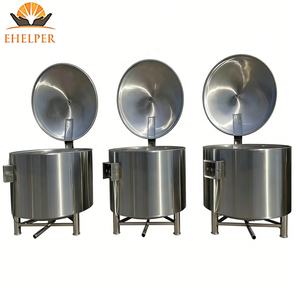 Marmite de cuisson verticale électrique homologuée CE 400L/600L, équipement de cuisson à double enveloppe - Product Image 1