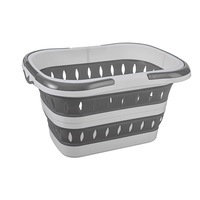Panier à linge pliable multifonctionnel moderne et minimaliste, bac de rangement mural pour vêtements, idéal pour la salle de bain