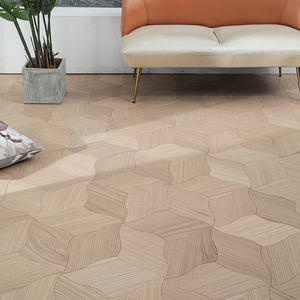 Parquet de Madera de Fresno Manchuriano Multicapa de 20 mm, Grado AB, Acabado Mate, con Diseño de Hojas T&G, Anti-Traquinas, Certificado E0 E1 CE, para Pisos Residenciales - Product Image 2