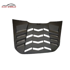 Car Rear <b>Window</b> Louvers Cover for 2013-2018 Auto Black Back <b>Window</b> <b>Covering</b> Systems Exterior Parts - Product Image 3