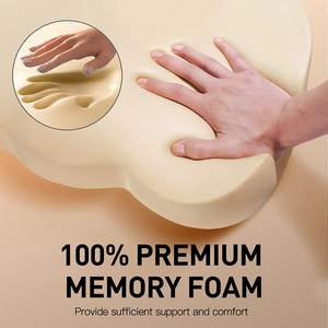 Asiento de Estadio Clásico con Cojín de Espuma Viscoelástica Ortopédica con Gel Azul y Tejido, Funda Extraíble y Soporte Lumbar - Product Image 6