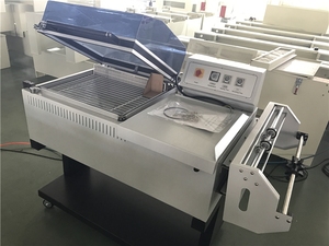 FM5540 Semi Automatic Manual 2 in 1 POF Film Carton Box Heat L Bar Shrinking Packing Machine Shrink Wrapper - Product Image 3