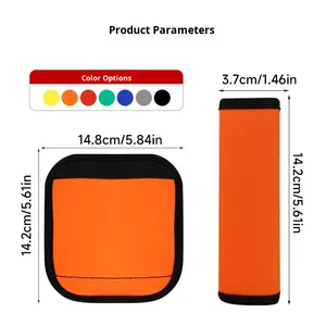 Promotion : Housse de protection élastique et résistante à l'usure pour poignée de porte de voiture, en matériau de plongée, pour valise trolley, avec logo personnalisé - Product Image 3