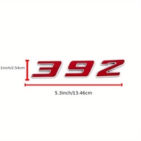Autocollant de logo de voiture personnalisé 392, remplacement pour 300C 68086136AE, autocollant ABS auto-adhésif, accessoires de décoration automobile, vente en gros