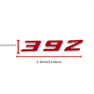 Customize 392 Emblem Car Logo <strong>Decal</strong> Replacement for 300C 68086136AE ABS Sticker Self-adhesive <strong>Auto</strong> Accessories <strong>Decor</strong> Wholesale - Product Image 5