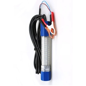 12V 8W 7000 Lumen LED da Immersione Luce di <span class=keywords><strong>Pesca</strong></span> 6 Lati Subacquea Fish Finder Lampada con 5m di Cavo - Product Image 1