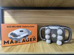 <span class=keywords><strong>2025</strong></span> Schnur lose Massage pistole mit 6 Köpfen und 8 Geschwindigkeiten zur Muskel regeneration Tiefes Gewebe, Schmerz linderung Ultra Quiet & Portable - Product Image 6