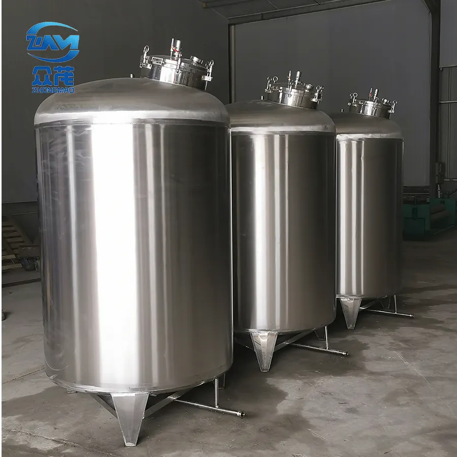 Customized Capacity Stainless Steel Oil Glue Honey Water Storage Tank 20000 Litros Stainless Steel Storage Tank