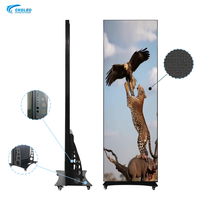 Écran d'affichage LED portable pour événements, écran d'affichage LED portable sur pied pour publicité, écran d'affichage LED portable pour intérieur, P2.5