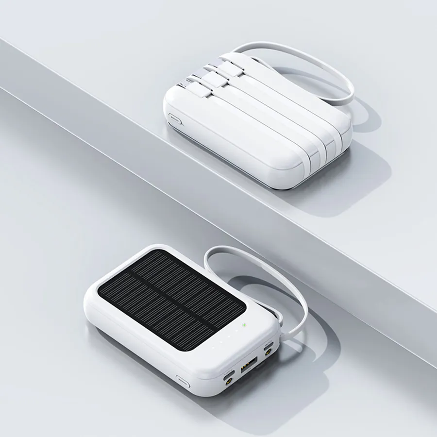 Universal Promotion Product Power Bank Four-wire Charging Power Supply 20000 mah Fast Charging Mobile Charger