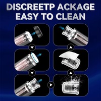Godet de masturbation rotatif pour homme, avec simulation de vagin réaliste, pour stimulation orale, jouet sexuel pour adultes