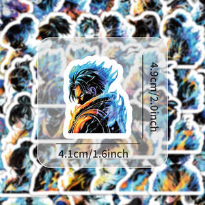 50 pièces style néon mixte anime démon tueur <span class=keywords><strong>Dragon</strong></span> <span class=keywords><strong>ball</strong></span> autocollant - Product Image 2