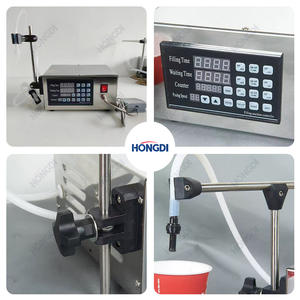 Máquina de llenado de líquidos de escritorio semiautomática de alto rendimiento Equipo compacto de acero inoxidable para embotellado y embalaje - Product Image 5