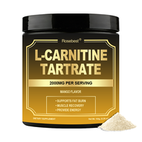 Complément alimentaire pré-entraînement brûle-graisses en poudre à la saveur mangue, 2000 mg de L-Carnitine L-Tartrate avec Picolinate de Chrome, marque privée OEM