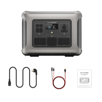 Allpowers Growaat 2500W Centrale électrique portable pour l'intérieur et l'extérieur Générateur solaire de grande capacité Batterie LiFePo4