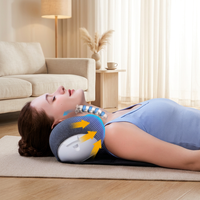 Almohada de Cuidado Cervical Avanzada para Proveedores de Comercio Electrónico con Estiramiento Mecánico, Calentamiento y Terapia en el Hogar, Dispositivo de Masaje para el Cuello