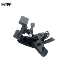 Support de Mentonnière pour Casque de Moto, Support Mobile pour Caméras de Casque