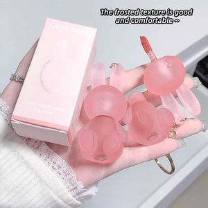 GEGE BEAR OEM&ODM Produits de <span class=keywords><strong>maquillage</strong></span> pour les lèvres Cosmétiques Lip Mud Longue tenue Imperméable Logo personnalisé Gloss à lèvres mignon pour femmes Beauté - Product Image 4