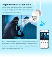 UEMON-Caméra de vidéosurveillance IP Tuya, étanche Wi-Fi, réseau de sécurité sans fil, maison intelligente pour hôtels et garages, source d'alimentation électrique