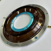 TAIMEI (YUHUI) Diaphragme de remplacement pour pilote BMS 4599 8 Ohms In/ Out Voice Coil VC 89mm VC 3.504 in