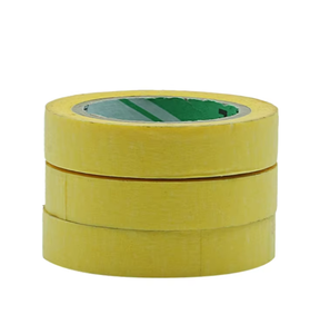 Rollo <span class=keywords><strong>Jumbo</strong></span> de papel crepé de alta calidad, cinta adhesiva de goma de un solo lado para pintar y hacer bricolaje, venta al por mayor de fábrica - Product Image 3