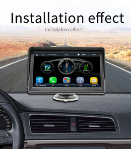 BQCC 7'' Autoradio Universel Sans Fil Carplay Android Auto Mirrorlink Portable BT/USB/AUX avec Pare-Soleil <span class=keywords><strong>Lecteur</strong></span> Multimédia <span class=keywords><strong>Voiture</strong></span> - Product Image 6