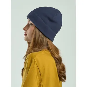 Gorro Birk de lana reciclada, merchandising sostenible - Product Image 3