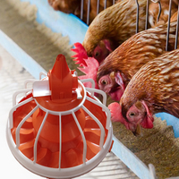 Línea de Agua Automática para Cría de Aves de Corral de Alta Calidad, Nueva, de Plástico y Acero Inoxidable, Marca NORTH&HUSBANDRY, Modelo 1 de 50 Pulgadas