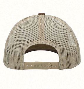 Casquette Trucker 5 Panneaux en Daim de Haute Qualité, Visière Courbée Tendance, Logo Brodé 3D Personnalisé pour Hommes et Femmes, Sports de Plein Air, Pêche - Product Image 2