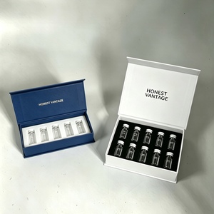 บรรจุภัณฑ์ขวดขนาดเล็ก 3 มล. แบบกำหนดเองสำหรับขายส่ง ขวดบรรจุเปปไทด์ 2 มล./5 มล./10 มล. กล่องของขวัญบรรจุขวด 5 ขวด ฉลากขวดและกล่อง ถาดพลาสติก EVA - Product Image 1