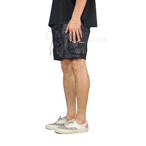 Pantalones Cortos de Cuero para Hombre al por Mayor, Personalizados, de Cintura Media, Secado Rápido, Transpirables, Ecológicos, de Alta Calidad y Precio Económico - Product Image 2