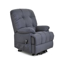 Fauteuil de cinéma électrique multifonctionnel en cuir, chaise à bascule moderne pour salon, fauteuil inclinable réglable