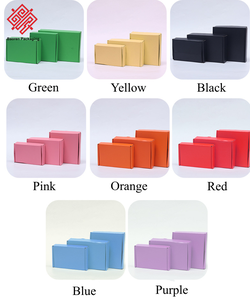 Baoren Matériaux Recyclés Écologique Rose Jaune Rouge Cosmétique Soins de La Peau Emballage D'expédition Boîtes D'avion Boîte Postale - Product Image 6