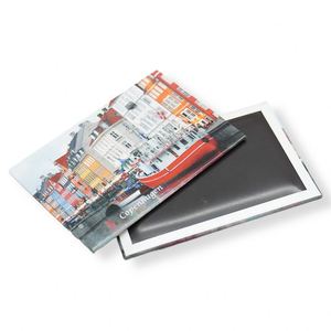 Aimant en tôle souvenir personnalisé de forme rectangulaire avec aimant en tôle de 80*53mm - Product Image 6