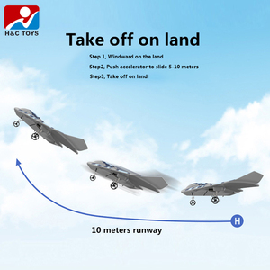 14 + năm tuổi điều khiển từ xa EPP tàu lượn máy bay đồ chơi 4CH cố định cánh đồng bằng Cánh Tàu lượn với đèn LED Pin RC máy bay - Product Image 5