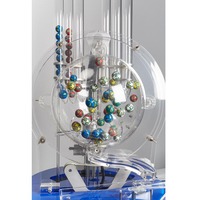 Machine de loterie de bingo électronique personnalisée par usine professionnelle tirage au sort avec boule de mélange d'air boule de loterie