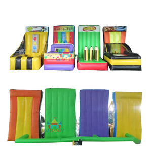 <span class=keywords><strong>2025</strong></span> bán hàng nóng ngoài trời vui <span class=keywords><strong>Inflatable</strong></span> lễ hội trò chơi thể thao tùy chỉnh thương mại rìu ném & bóng rổ Trò chơi bắn súng - Product Image 5