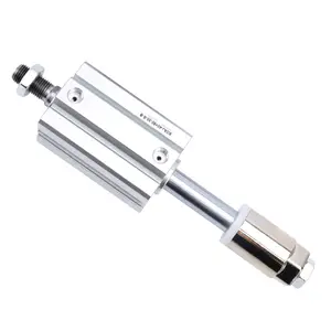 Factory cheap price SDAJ series Single Acting Magnetic Stroke Adjustable Compact Air Pneumatic Cylinder for punching