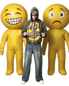 Sudadera con Capucha Unisex de Algodón French Terry de 400 g/m², Corte Holgado, Estilo Gráfico, Transpirable y Antiarrugas - Product Image 1