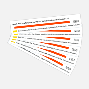 H2O2 Plasma Sterilization <strong>Test</strong> Card Indicator <strong>Strip</strong> for Sterilization Checks - Product Image 1