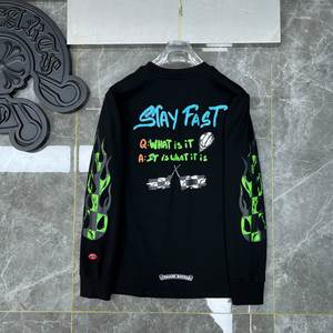 King Mcgreen Yıldız Yüksek Kaliteli Erkek Kadın Uzun Kollu Tişört Erkek İlkbahar Sonbahar Pamuklu Kollu Üstler Raglan Kol Nefes Alabilir - Product Image 6