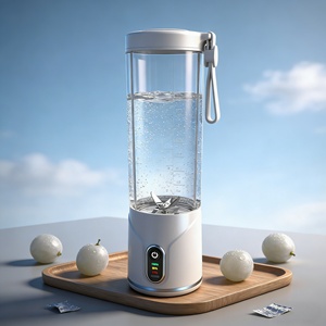 Blender portable à smoothies rechargeable de 2000 mAh, 550 ml, résistant, à un bouton, anti-fuite, USB-C, pour la salle de sport, les voyages, l'extérieur, l'hôtel - Product Image 3