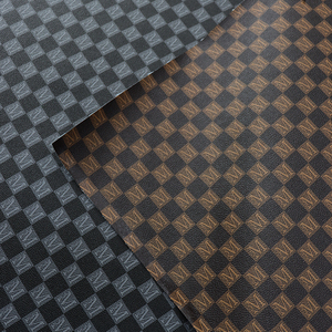 1Mm Tùy Chỉnh Thiết Kế Vải <span class=keywords><strong>Gird</strong></span> In Trên Da PVC Tổng Hợp Rexine Da Vải Cho Ban Nhạc Đồng Hồ Tote Ba Lô - Product Image 4