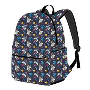<span class=keywords><strong>2026</strong></span> recién llegados tendencia moda personalizada estampado de dibujos animados ligero libro bolsa mochila escolar con cierre de cremallera - Product Image 6