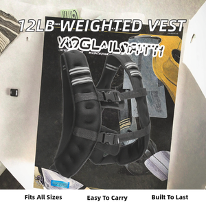 2026 NEW Factory Wholesale Customization Weighted Vest 12Lb Neoprene <b>Strength</b> <b>Training</b> Workout Equipment for Men Women - Product Image 2
