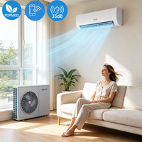 Pompe à chaleur monobloc à courant continu (DC) ultra-écoénergétique R290 en métal pour usage domestique en Pologne