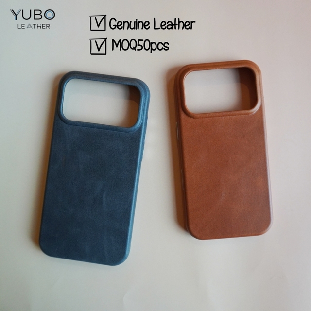 Handmade Leather Phone Case for 15 Pro Max for iPhone 17 Pro Max Genuine Leather Phone Back Case Customized Real Leather Case