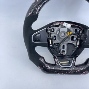 <span class=keywords><strong>Volant</strong></span> en fibre de carbone rose forgé RPPF, best-seller, pour Renault Mégane / Scénic - Product Image 4